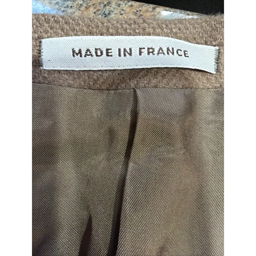 Vintage Yves Saint Laurent Brown Blazer Men 40 42 Made France YSL